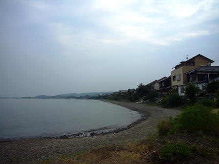 びわ湖・夕方・６月１８日