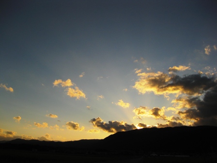 秋～夕景はﾊﾟﾉﾗﾏでした