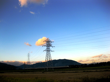 秋～夕景はﾊﾟﾉﾗﾏでした