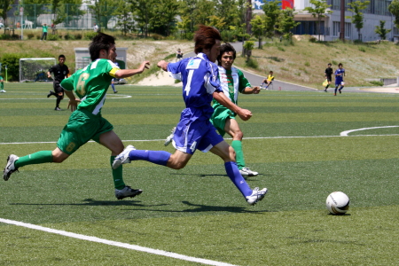 △2-2 vs アミティエSC京都