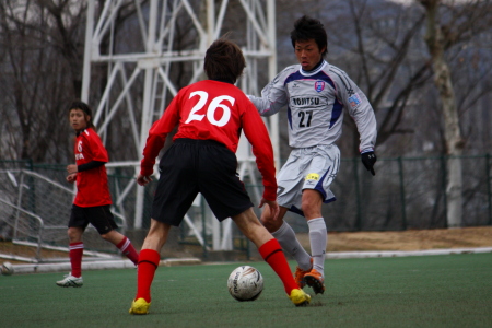 △2-2 vs トヨタ蹴球団