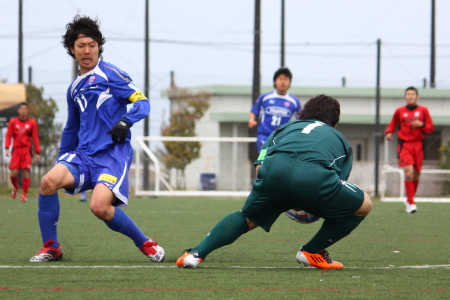 △0-0 vs 三洋電機洲本