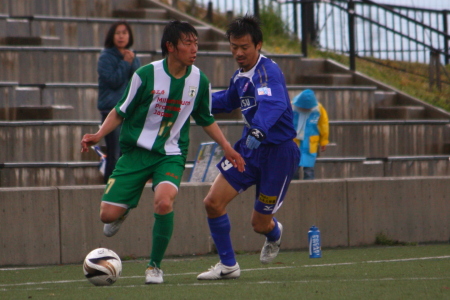 ○2-1 vs アミティエSC京都