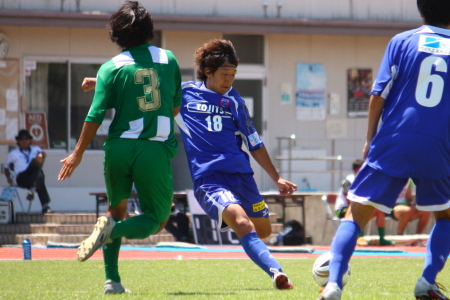 ●1-2 vs アミティエSC京都