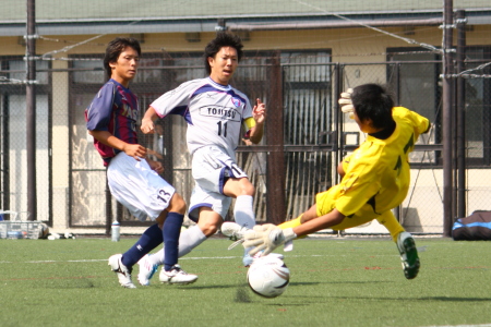 ○7-1 vs 野洲高校