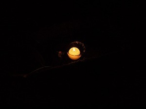 青岸寺のライトアップ