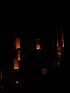 青岸寺のライトアップ