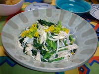 しーchanさんに教えてもらった♪和え物。