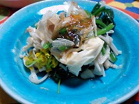 しーchanさんに教えてもらった♪和え物。
