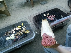 バーベキューをしたよ♪