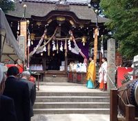 新嘗祭にて
