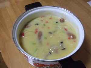 今日の夕食です！