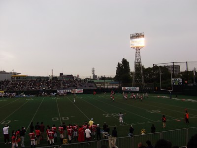 雨中の大熱戦！