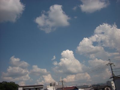 夏雲×青空×昼下がり。