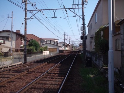 京阪のとある駅まで…!