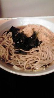 シメは蕎麦で…。