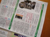 折り込み広告の中に