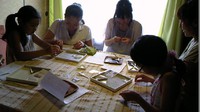 ここち夢親子ビーズ教室