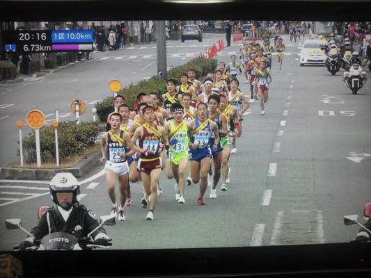 全国高校駅伝滋賀学園が一時トップに！！！