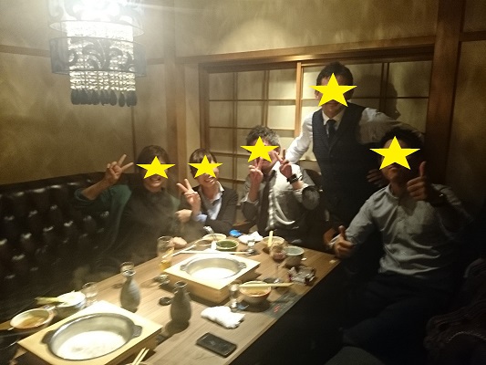 あごつゆしゃぶしゃぶ山福にて＠木屋町