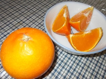 紅まどんな、食べてみました。