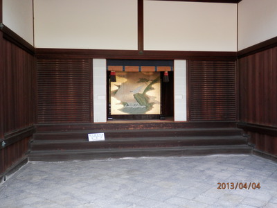 御所　春の一般公開