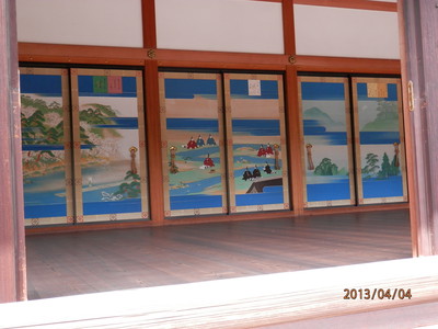 御所　春の一般公開