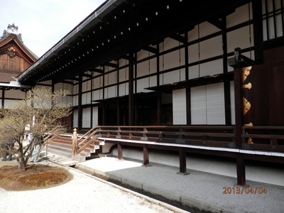 御所　春の一般公開