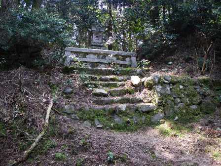 ケーブル坂本駅付近から比叡山延暦寺まで