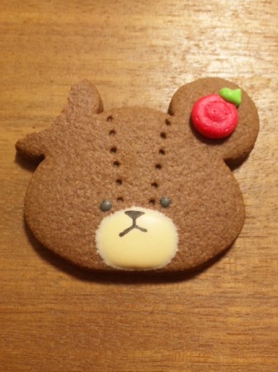 ジャッキーのクッキーをパクっ