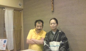 夫婦で食事！