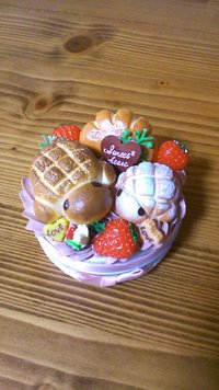 カメなスイーツデコ